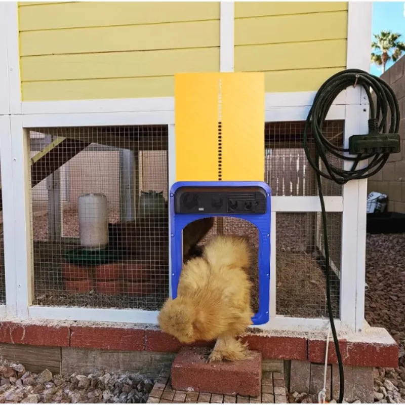 Новая умная дверь курятника - Фотография_6