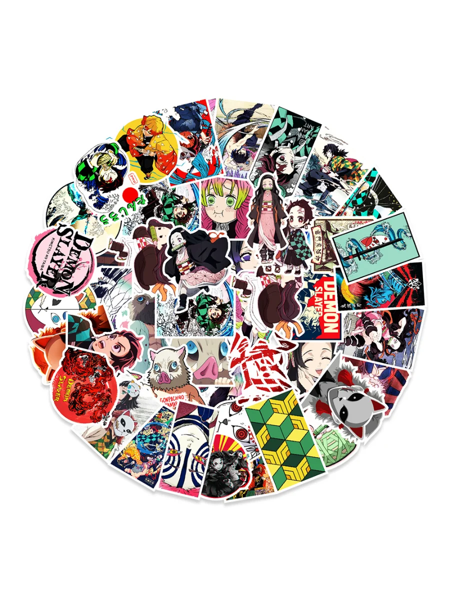 Различные наклейки в стиле аниме «убийца демонов» - Фотография_2