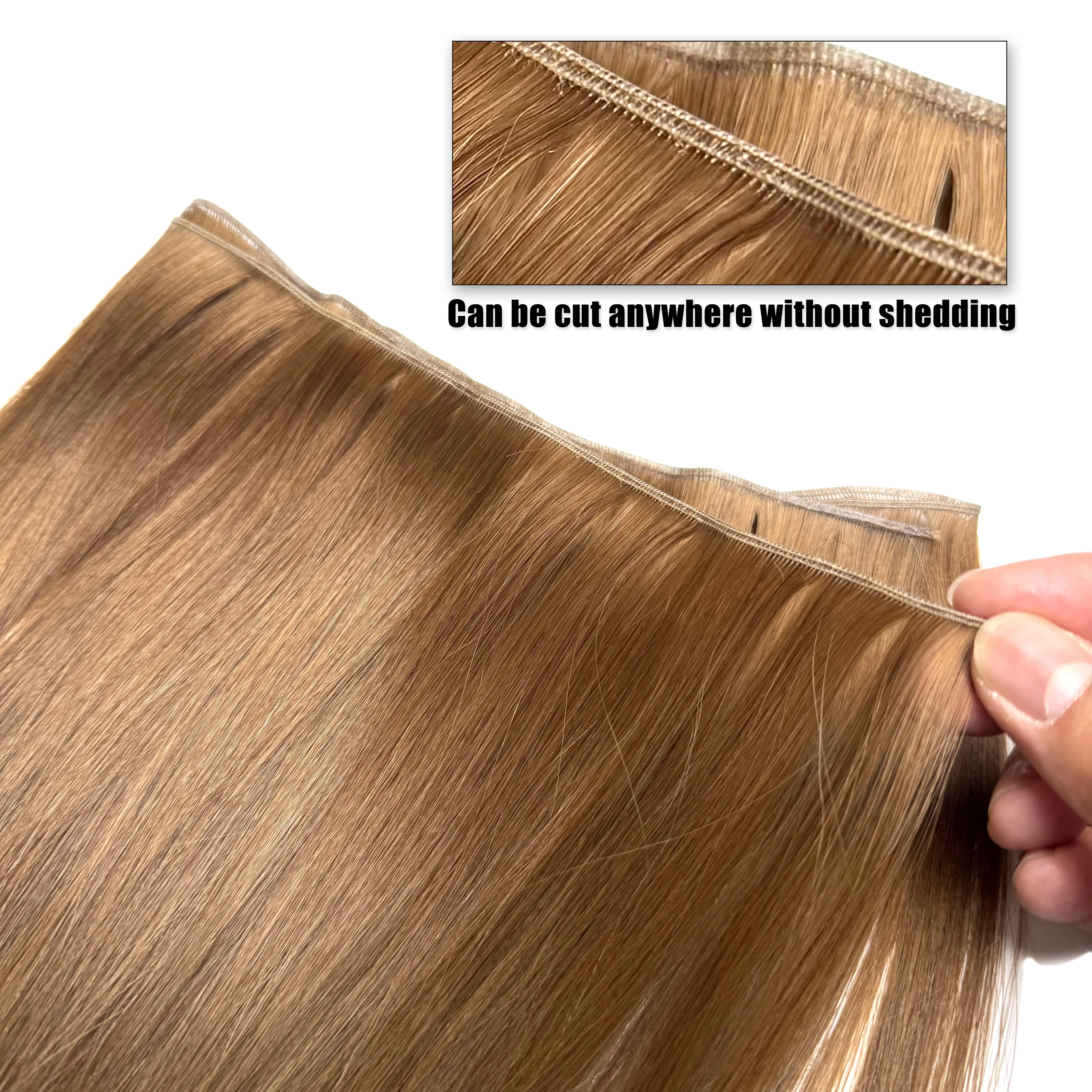 100% натуральные человеческие волосы remy genius weft - Фотография_2