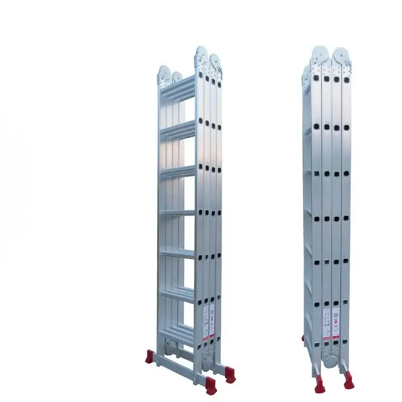 Алюминиевая многофункциональная комбинированная лестница