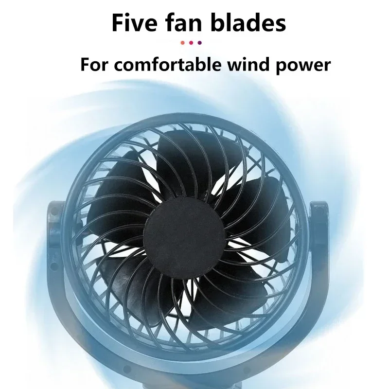 Беспроводной беспроводной перезаряжаемый вентилятор - Фотография_5