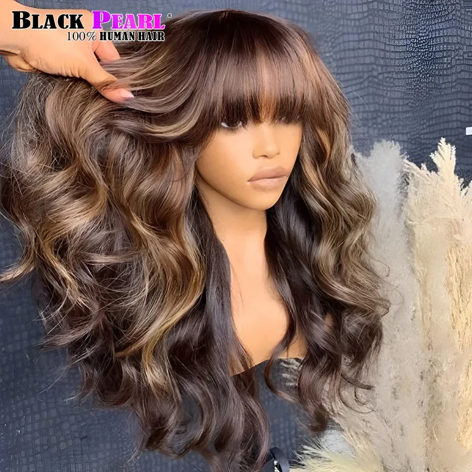 180d highlight body wave парик - Фотография_3