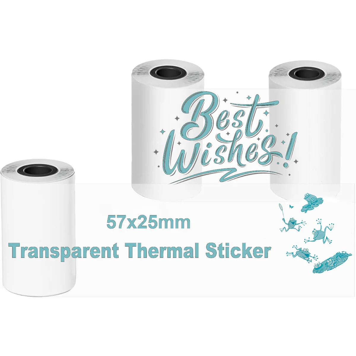 Transparent self-adhesive thermal - Фотография_5