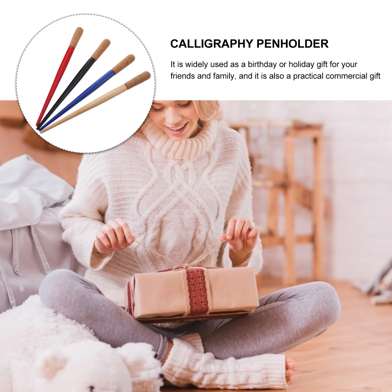 Винтажные деревянные держатели для ручек - Фотография_6