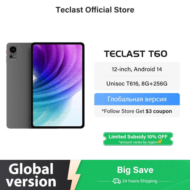 Teclast t60 12-дюймовый 2k-планшет