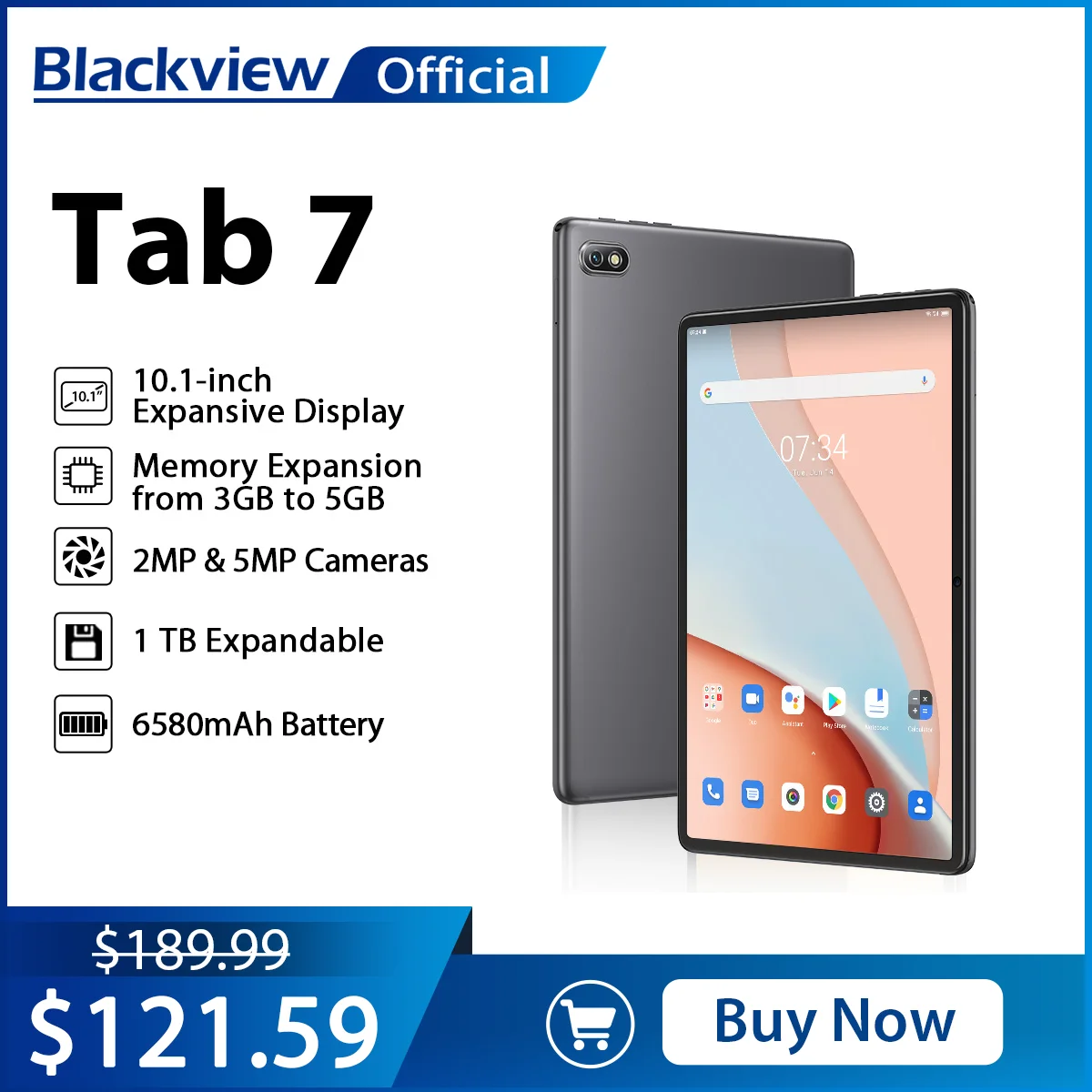 Планшет blackview tab 7 10