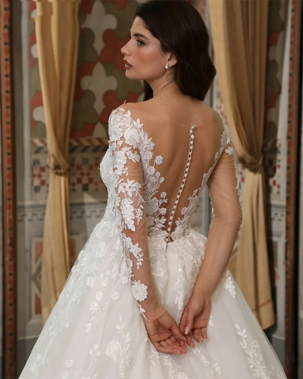 Flavinke свадебные платья из тюля - Фотография_3