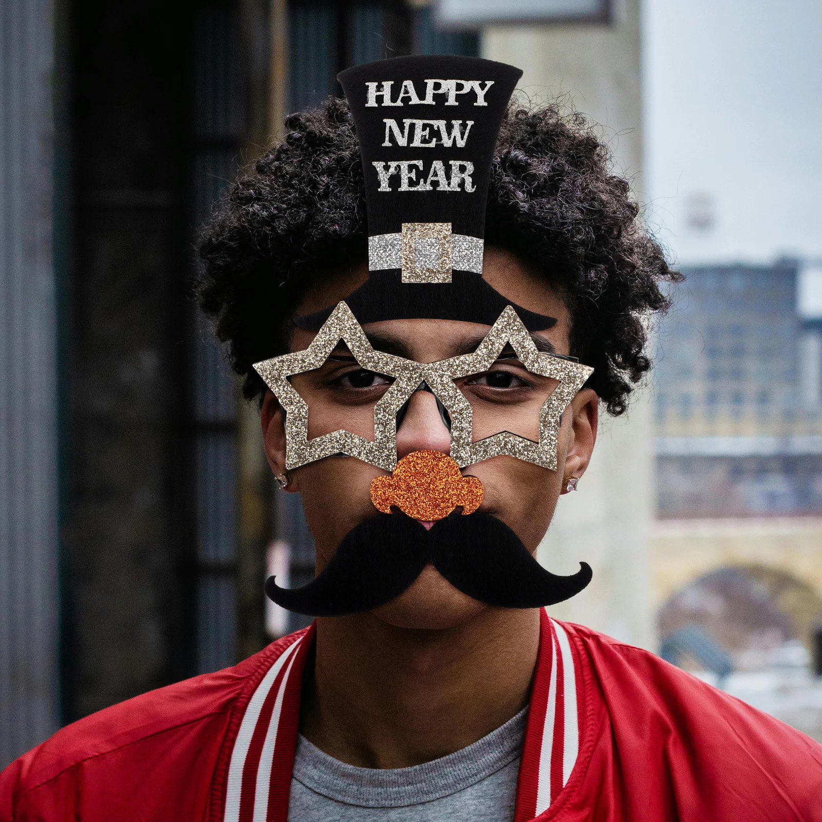 Новогодние декоративные очки - Фотография_3