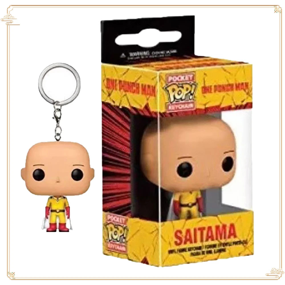 Карманный брелок funko в стиле аниме one punch-man