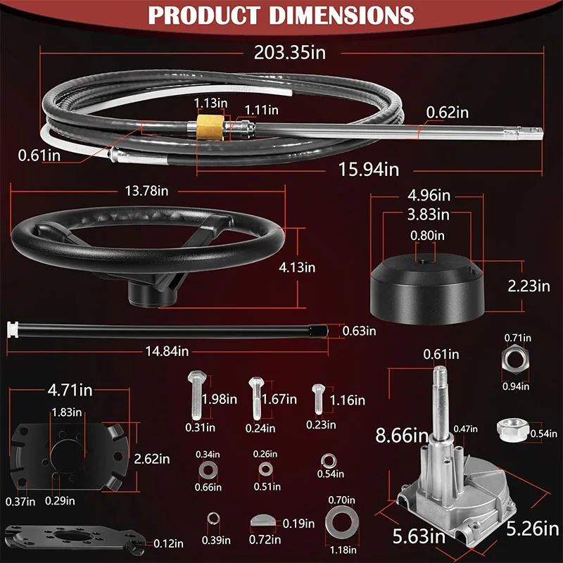 Система рулевого управления для лодок - Фотография_6