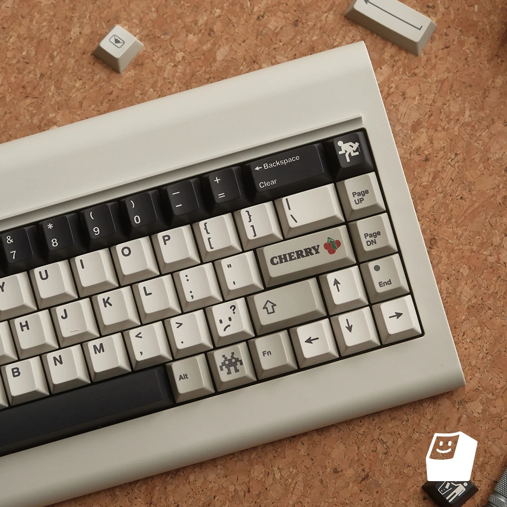 Оригинальная ретро-клавиатура tvs black police pbt