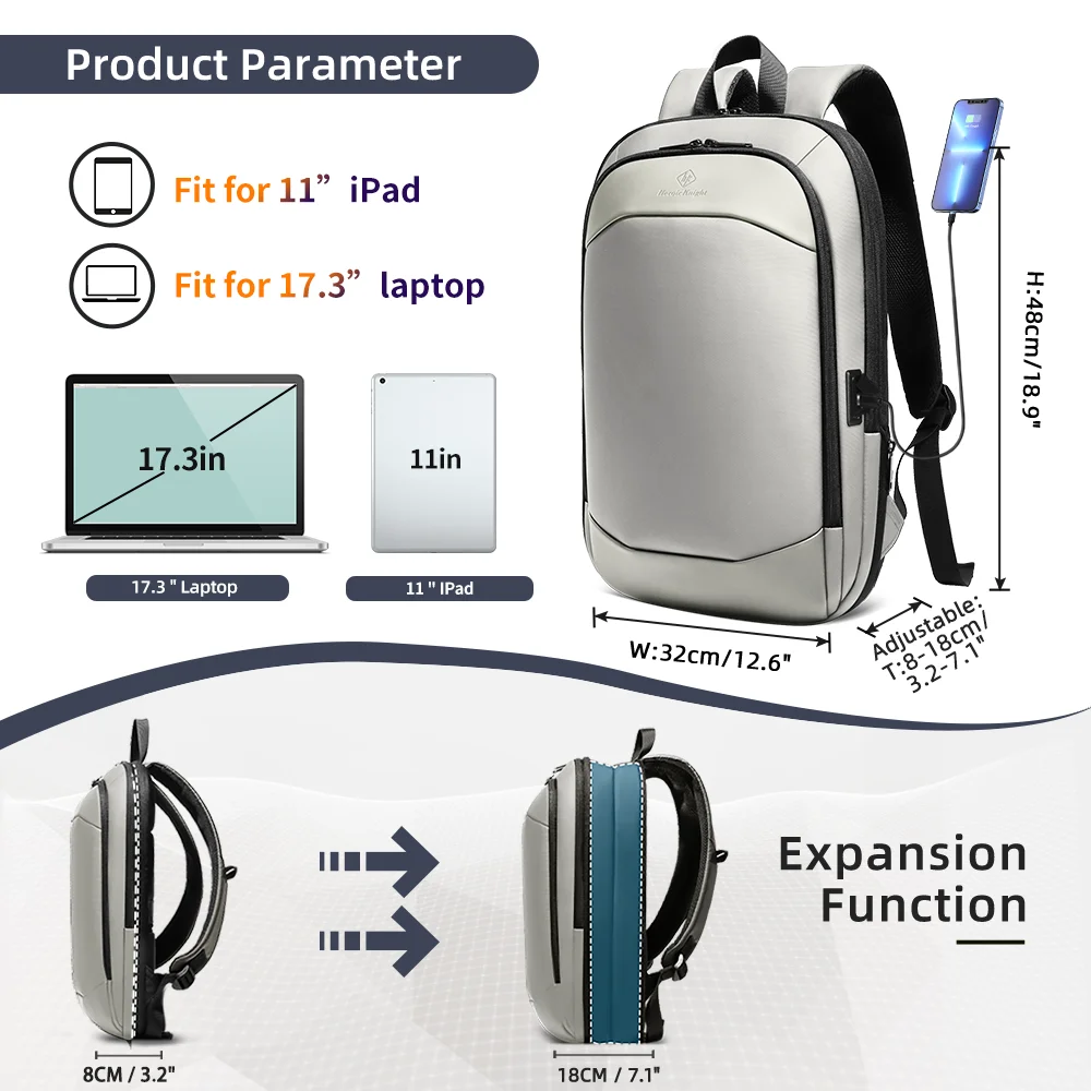 Мужской дорожный рюкзак heroic knight - Фотография_4