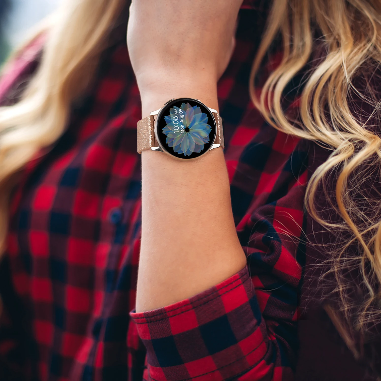 Ремешок 20 мм для samsung galaxy watch 7 6 5 4 40/44 мм - Фотография_5