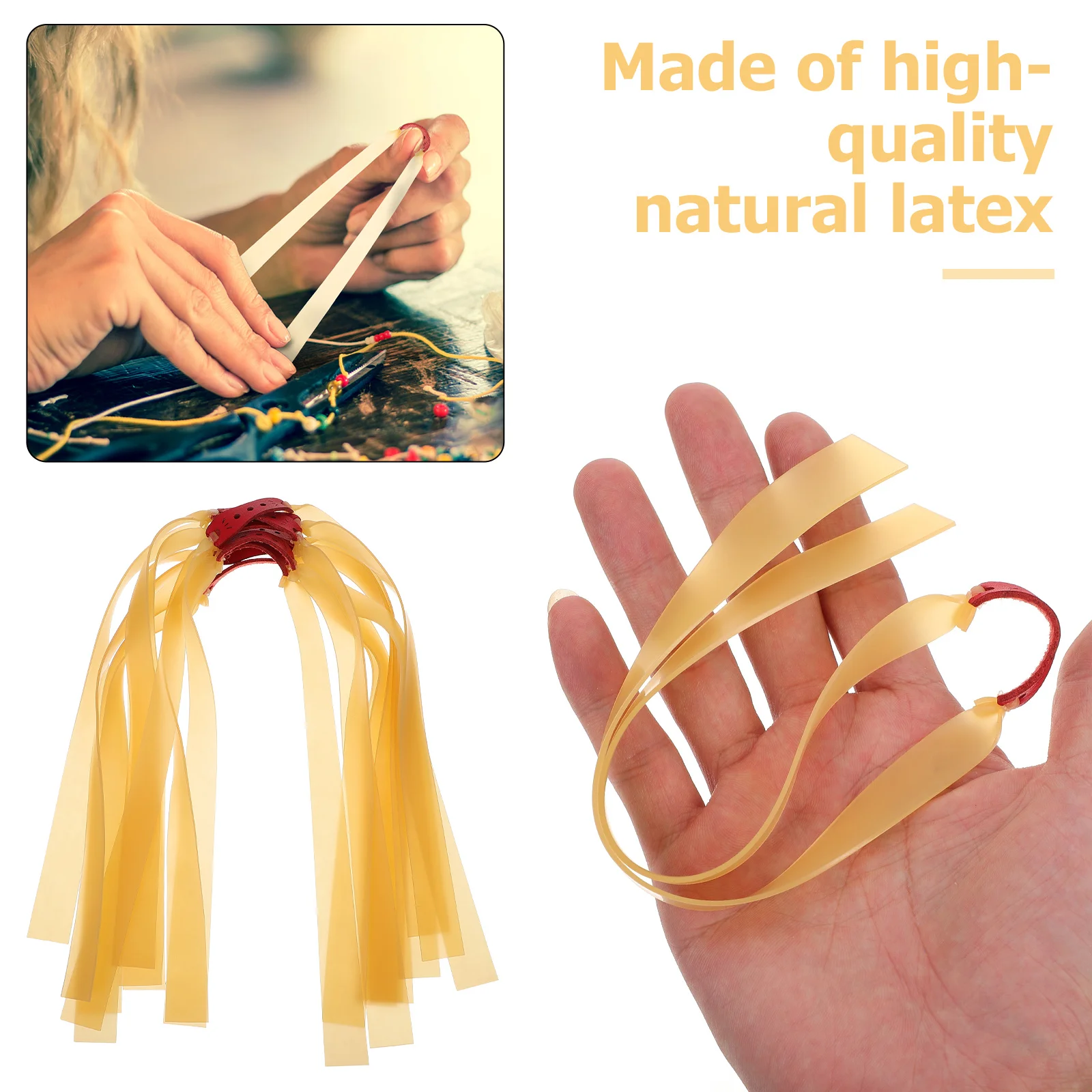 Широкие эластичные ленты из натурального латекса для катапульты - Фотография_6