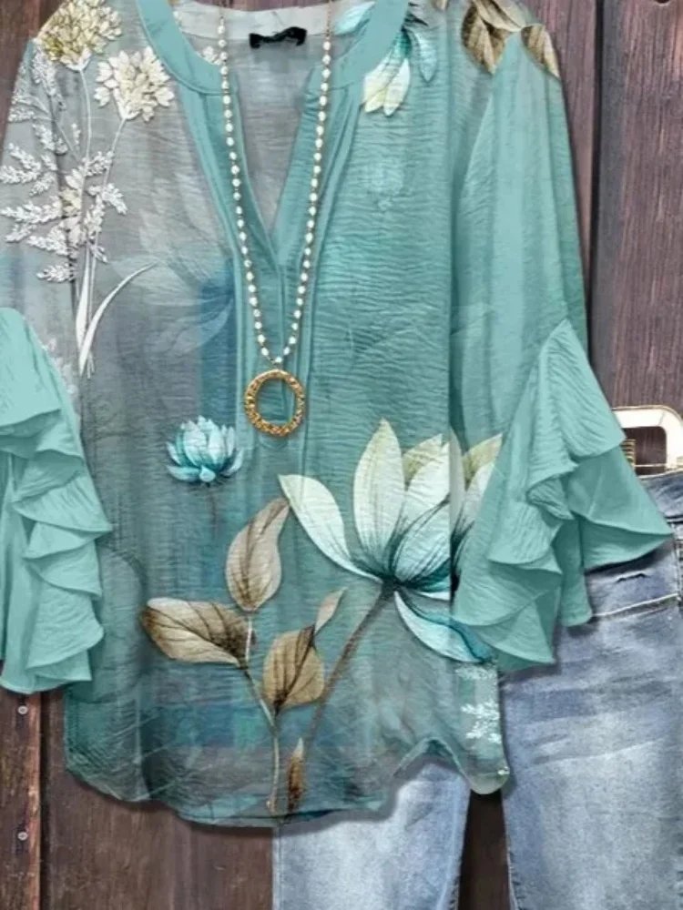 Элегантные вечерние блузки с рюшами - Фотография_3