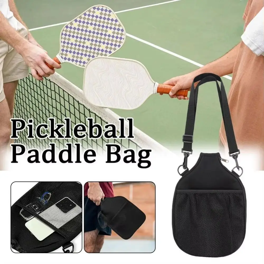 Большая вместительная сумка через плечо pickleball - Фотография_3