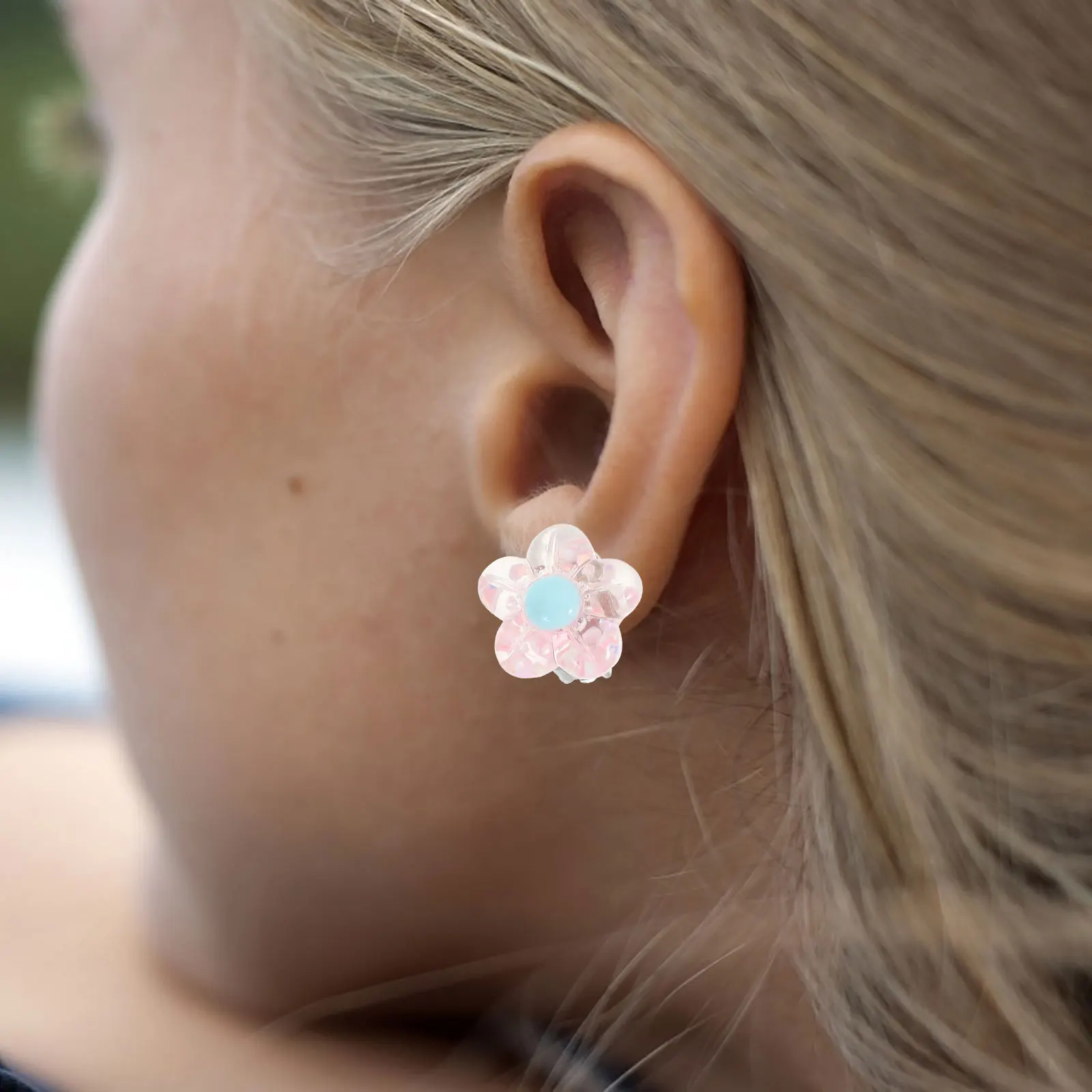 5 пар милых серег-клипс f