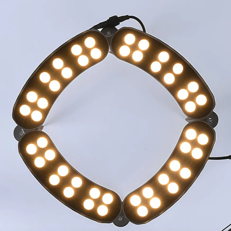 Садовые фонари светодиодное rgb освещение для обнимания деревьев 1 шт - Фотография_5