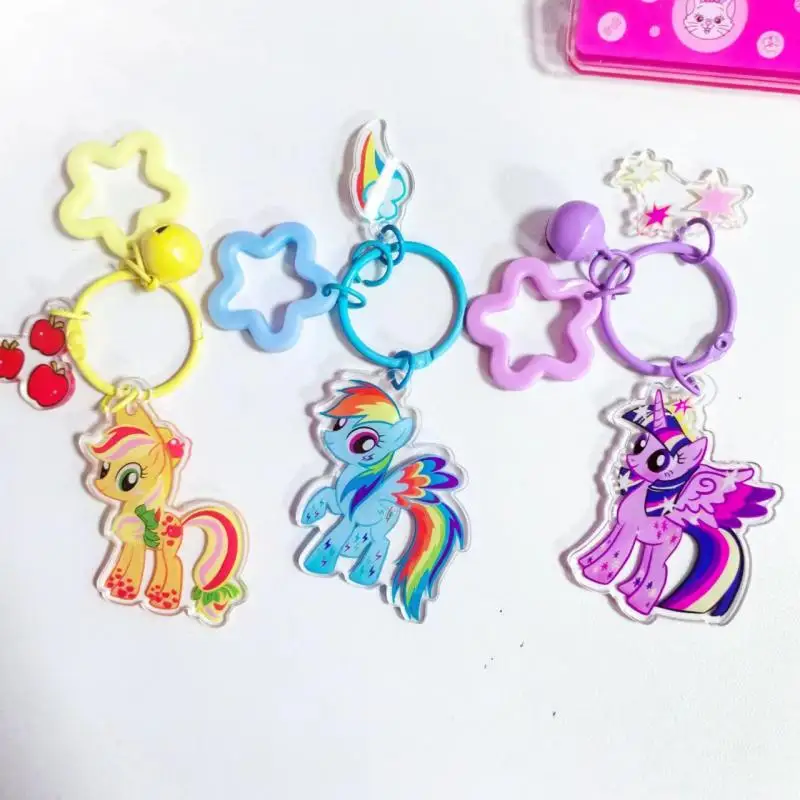 Брелок в стиле аниме kawaii my little pony - Фотография_3