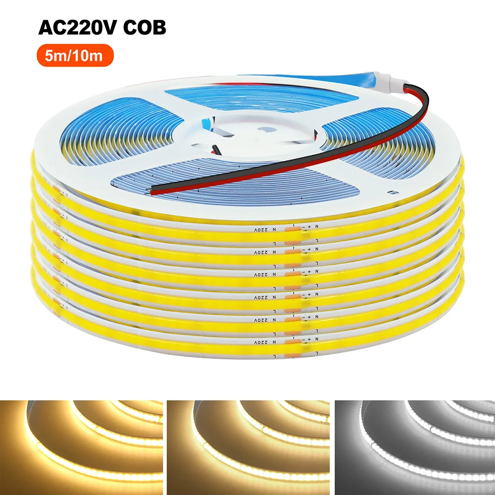 5 м 10 м 20 м 50 м cob светодиодная