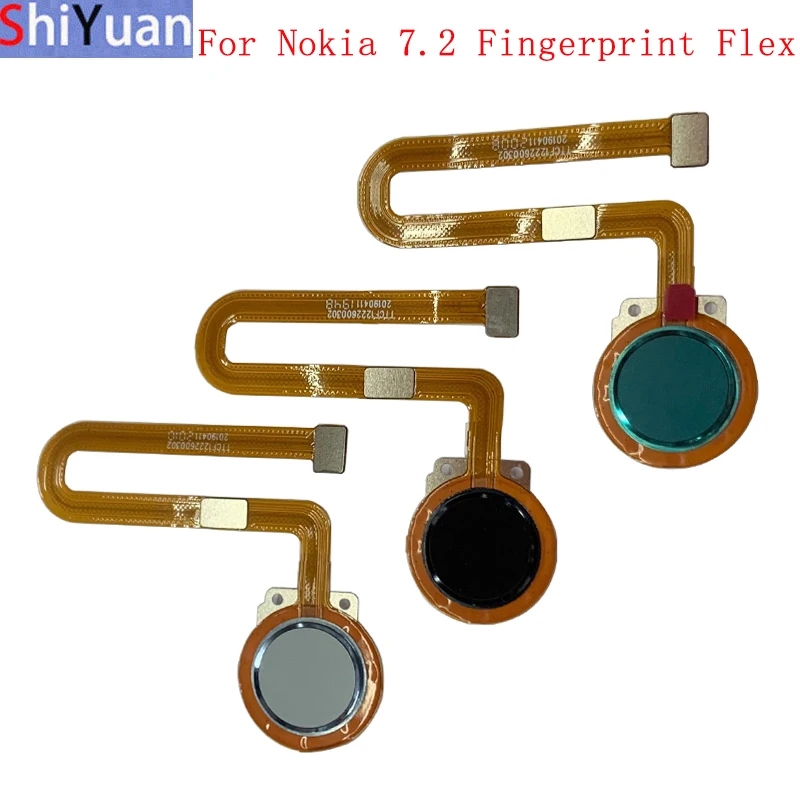 Сенсор отпечатков пальцев главная кнопка гибкий кабель лента для nokia 6