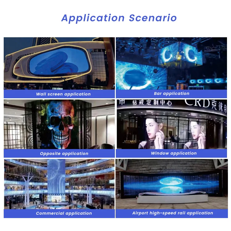 P3.9-7.8 высокая яркость прозрачный - Фотография_3