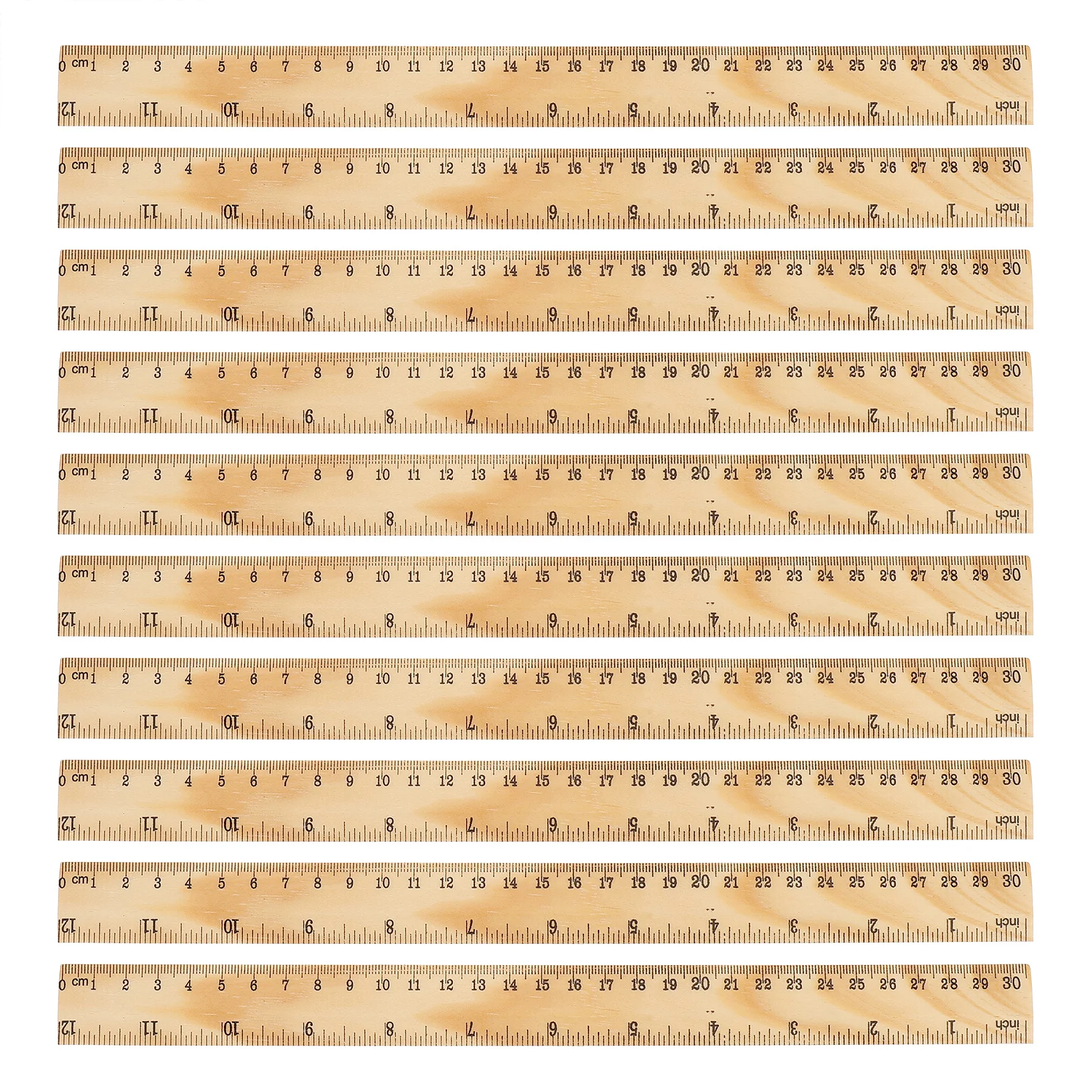 30 см деревянная линейка с двойными весами - Фотография_5