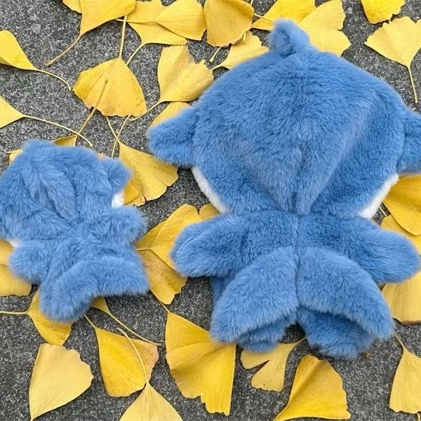 См мини плюшевая кукла одежда акула - Фотография_4