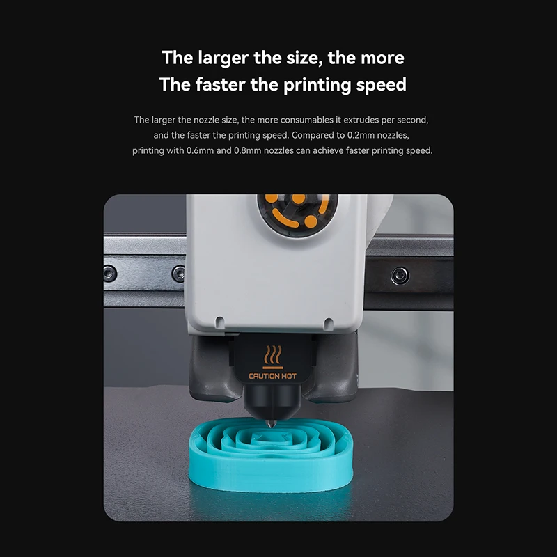 Для bambu lab a1 mini hotend kit с соплом из закаленной стали 0 - Фотография_3