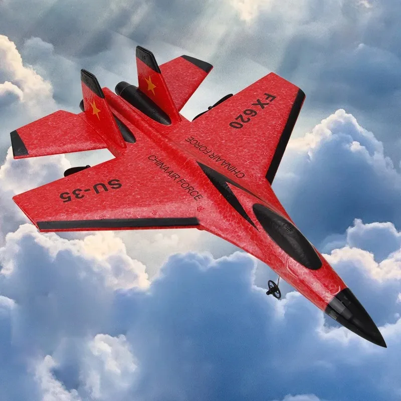Радиоуправляемый пенопластовый самолет su-35 - Фотография_4