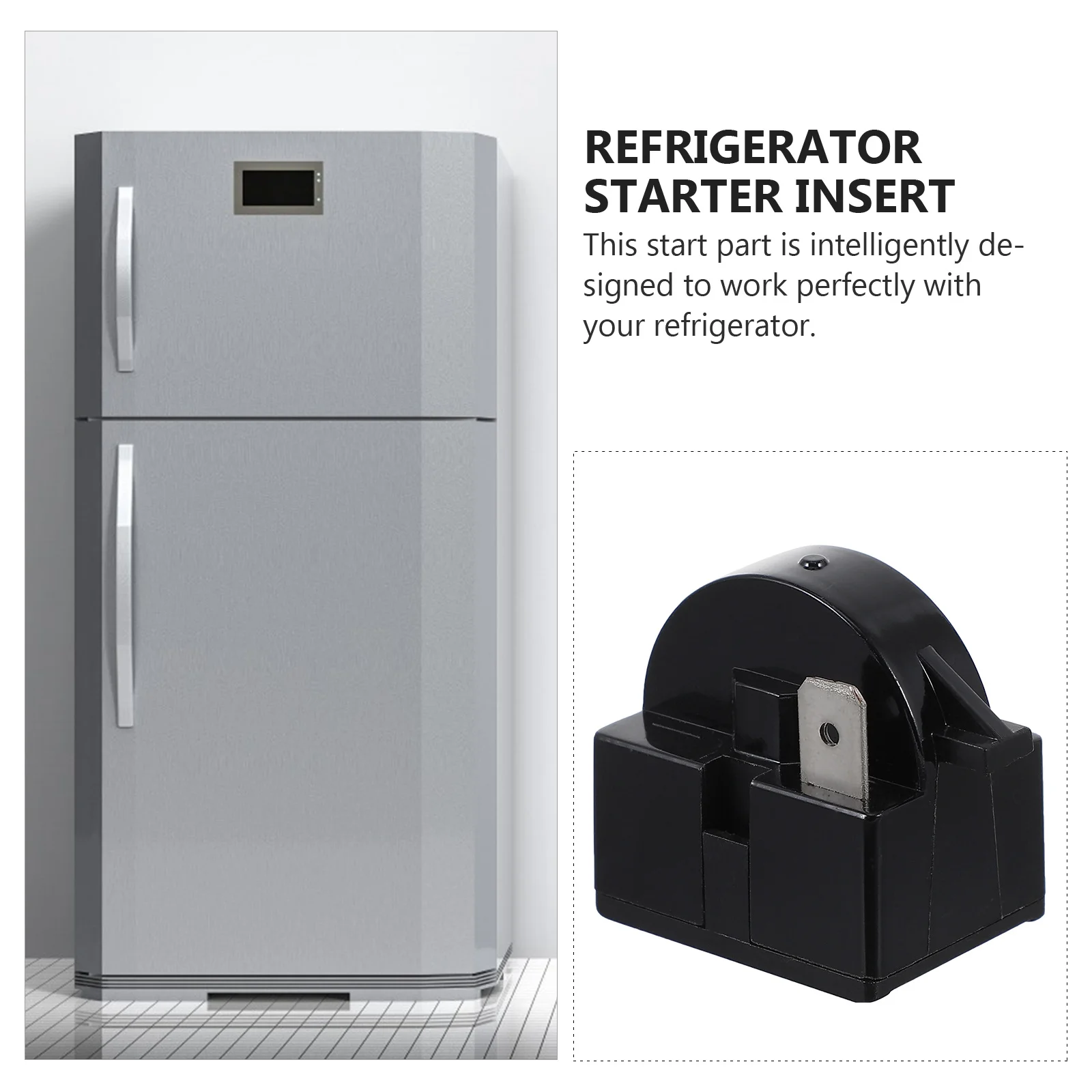 Реле стартера холодильника 1pin - Фотография_3