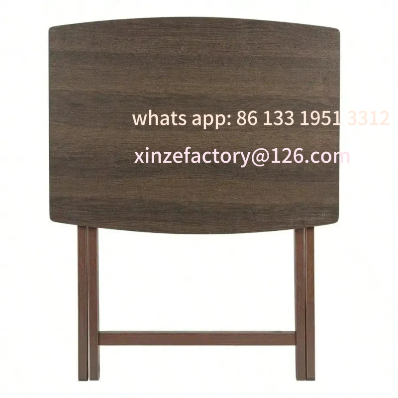 Настраиваемый домашний большой складной столик-поднос для эспрессо 26x23 - Фотография_2