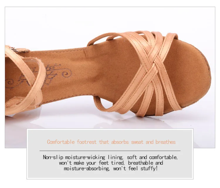 Элегантная женская обувь для вечеринок bd dance для латинских танцев - Фотография_5