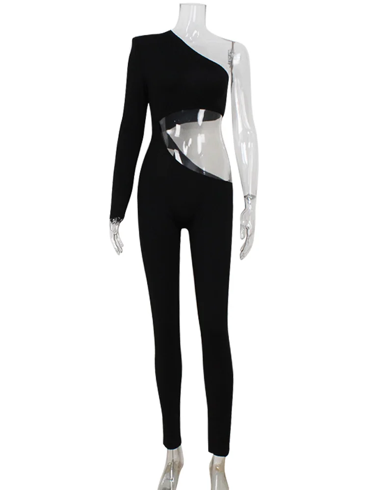 Cnyishe однотонный вырез на одно плечо - Фотография_5