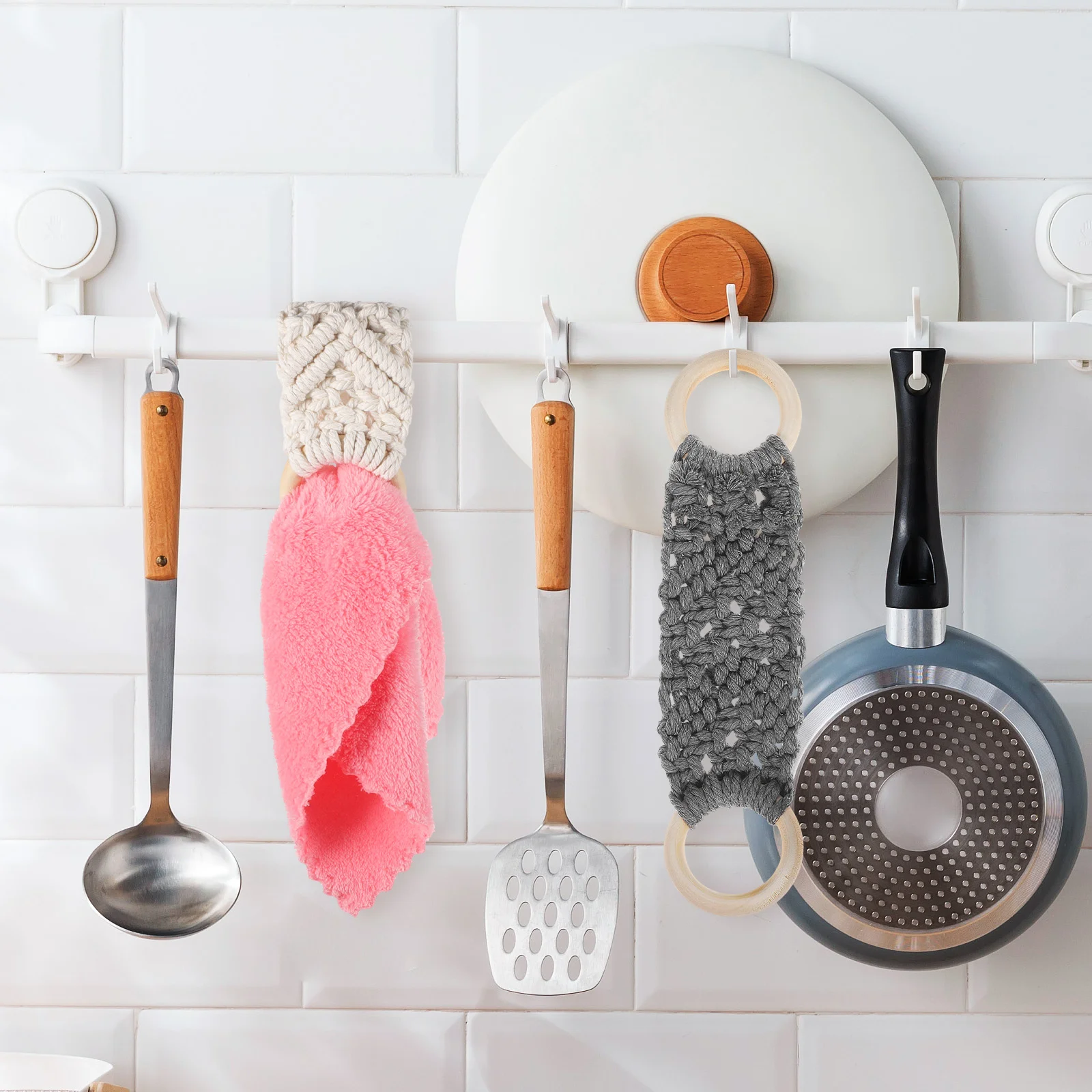 Тканая подвесная петля для полотенец - Фотография_6