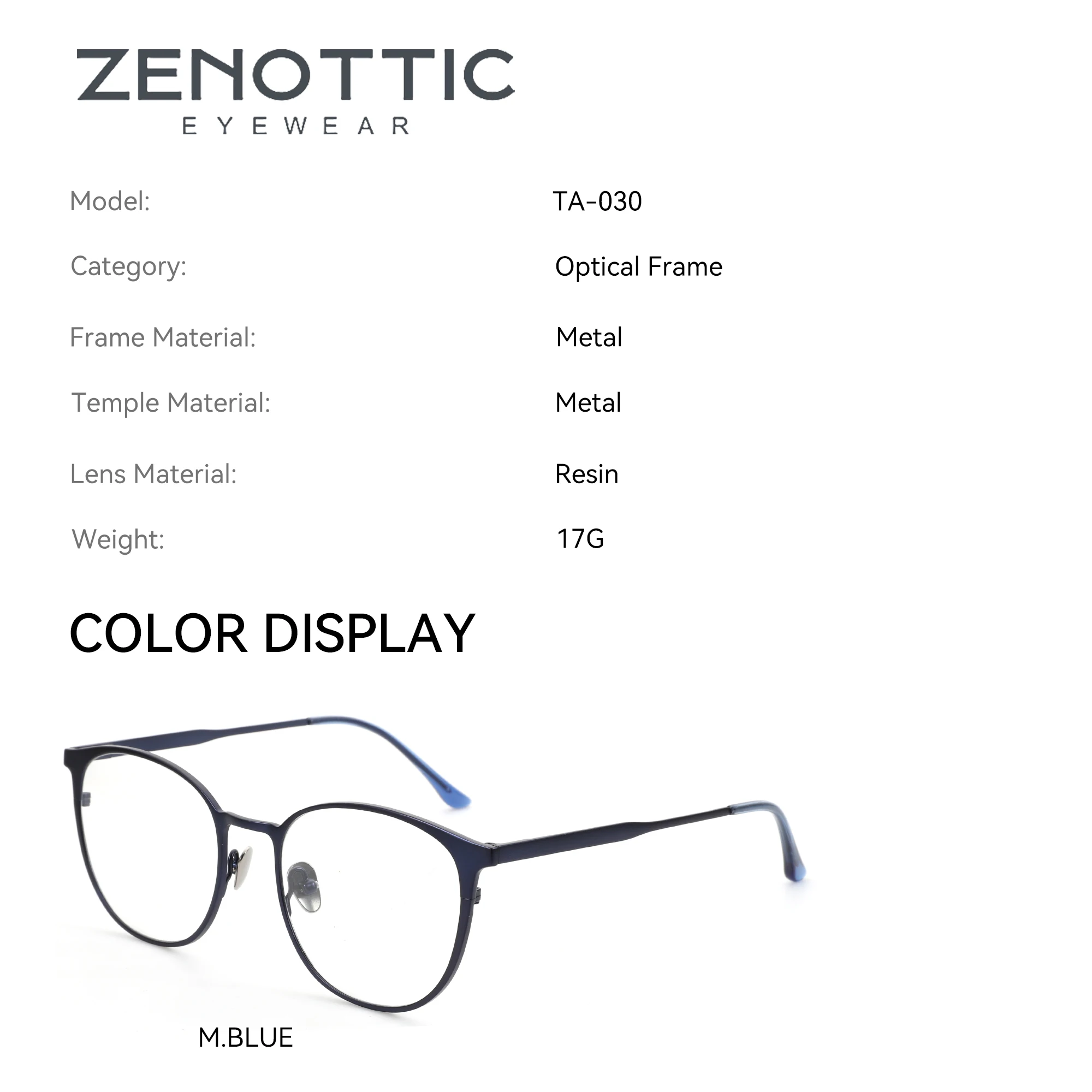 Zenottic m размер стильные металлические - Фотография_4