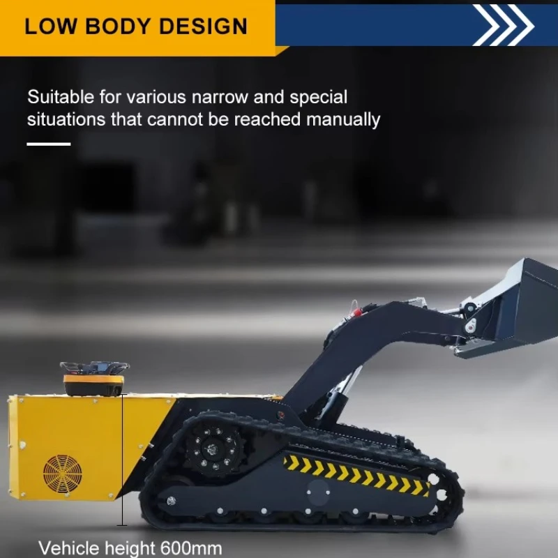 Индивидуальный новый мини-погрузчик с дистанционным управлением - Фотография_5