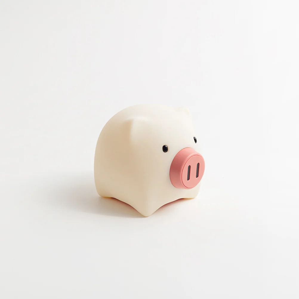 Силиконовый ночник в форме свиньи - Фотография_4