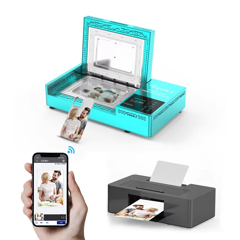 Custom mobile phone cover making