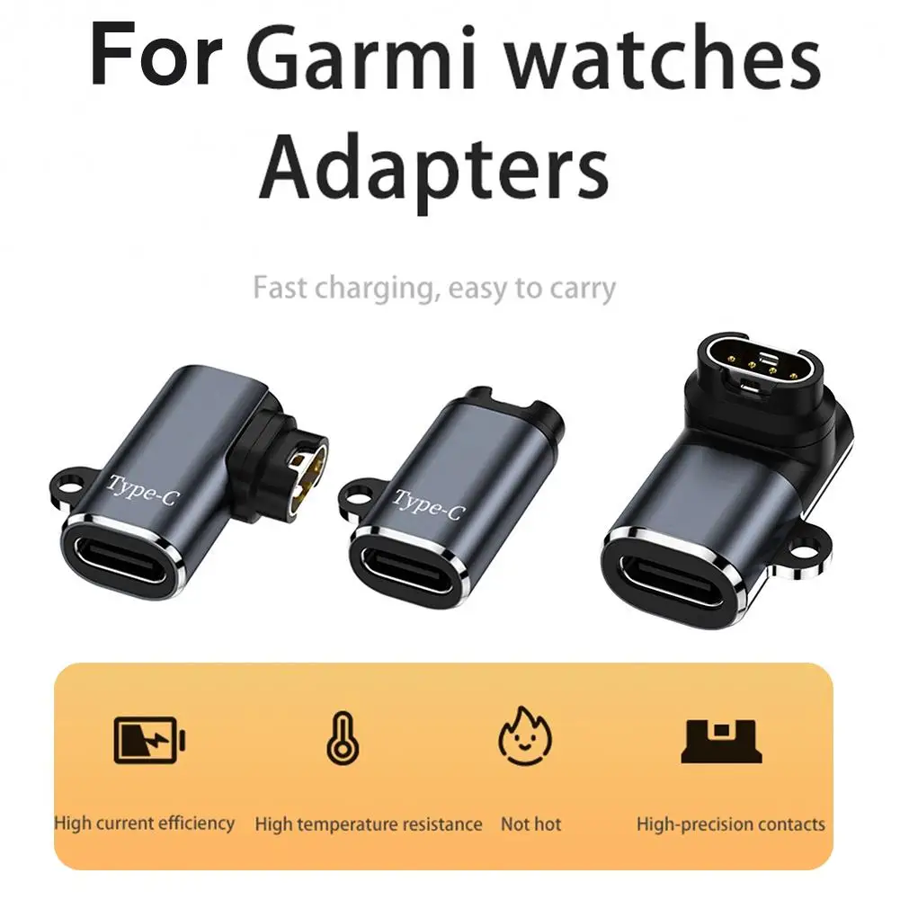 Адаптер зарядного устройства типа c для garmin fenix 7 7x 5s 6 6x 6s pro - Фотография_3