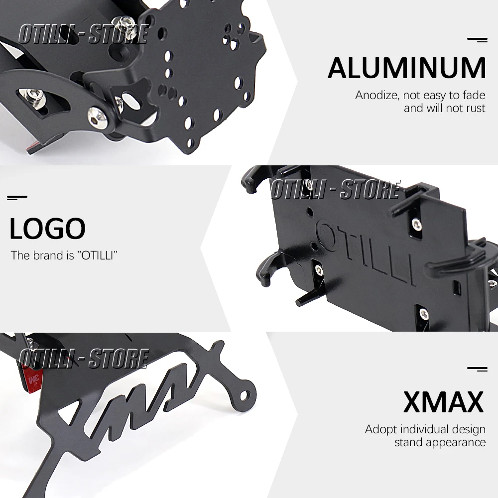 Держатель-подставка xmax 300 для мотоцикла - Фотография_6
