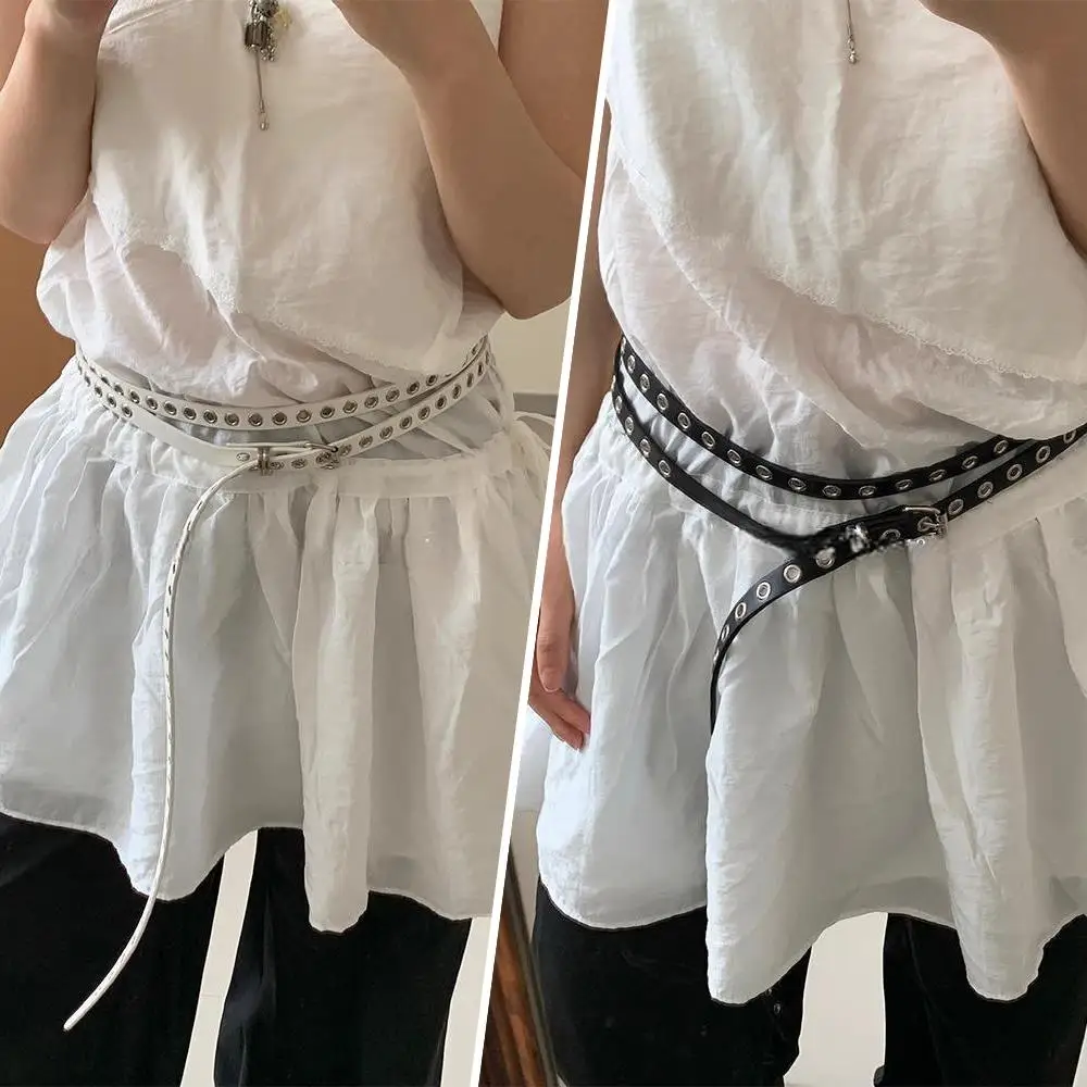 Заклепки с люверсами diy wear поясной - Фотография_2