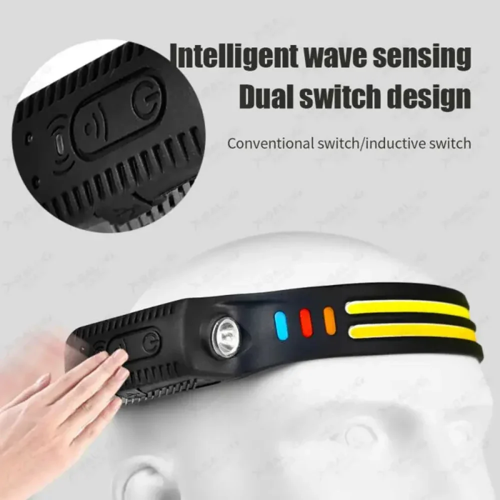 Светодиодный налобный фонарь cob - Фотография_3