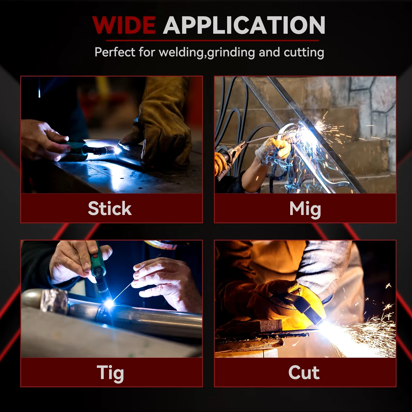 Arccaptain сварочный шлем с автоматическим затемнением - Фотография_6