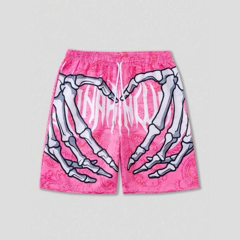 Trend skeleton hand graphic beach - Фотография_3