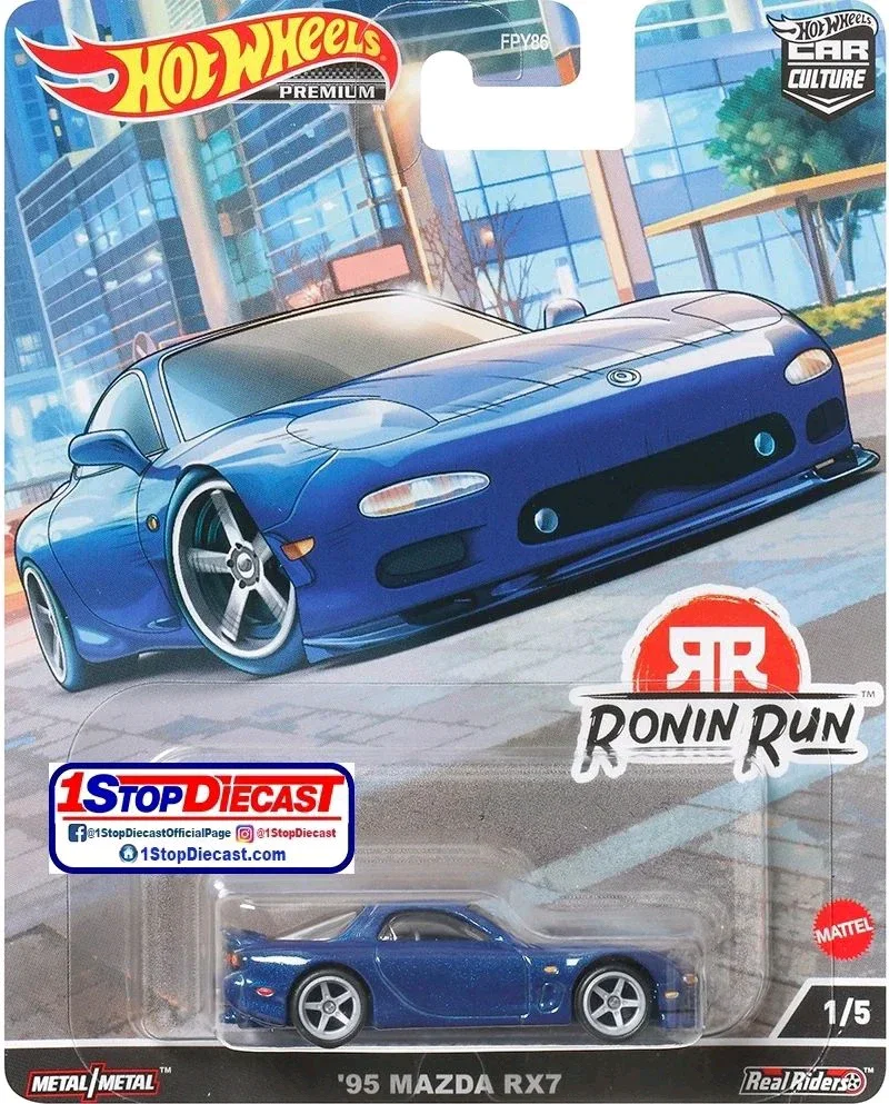 Оригинальный hotwheels premium car culture ronin run carro 1 - Фотография_2