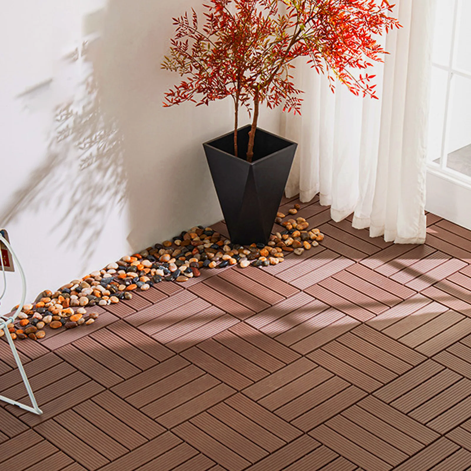 Деревянный пластиковый пол - Фотография_3