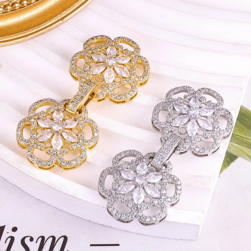 Juya 18 к позолоченный и посеребренный декоративный разъем - Фотография_4