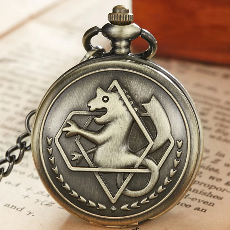 Винтажные металлические механические карманные часы alchemist для мужчин