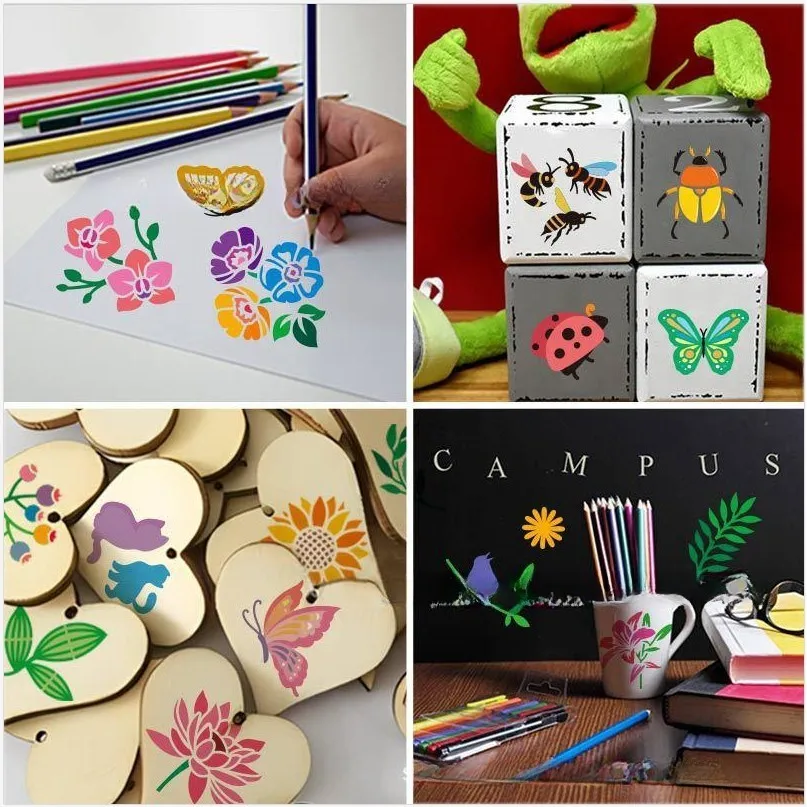 Шаблон для рисования растений и - Фотография_2